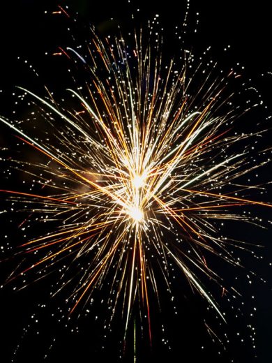 Neujahrs Feuerwerk